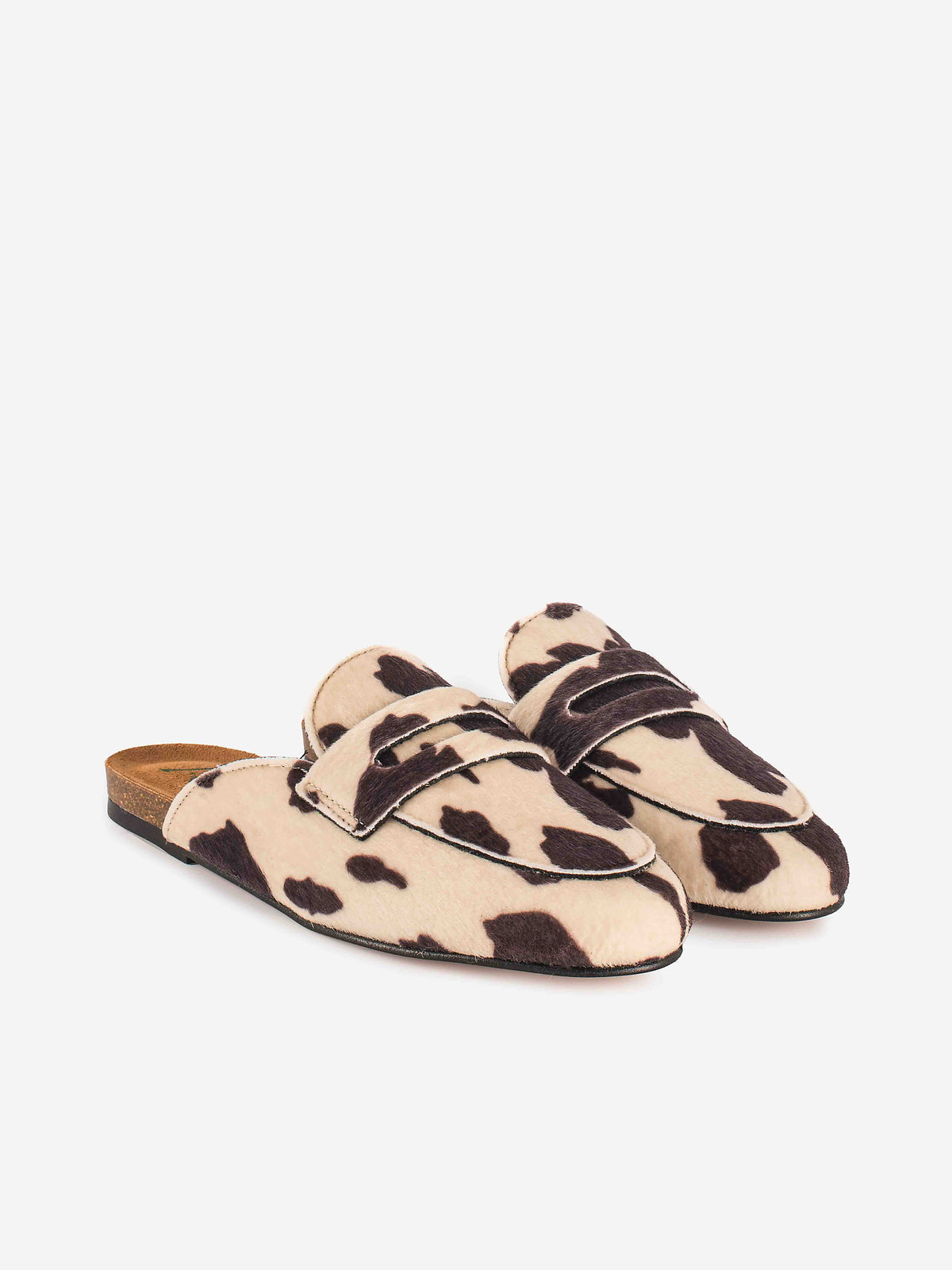 MULE LAUREN Print Vaca