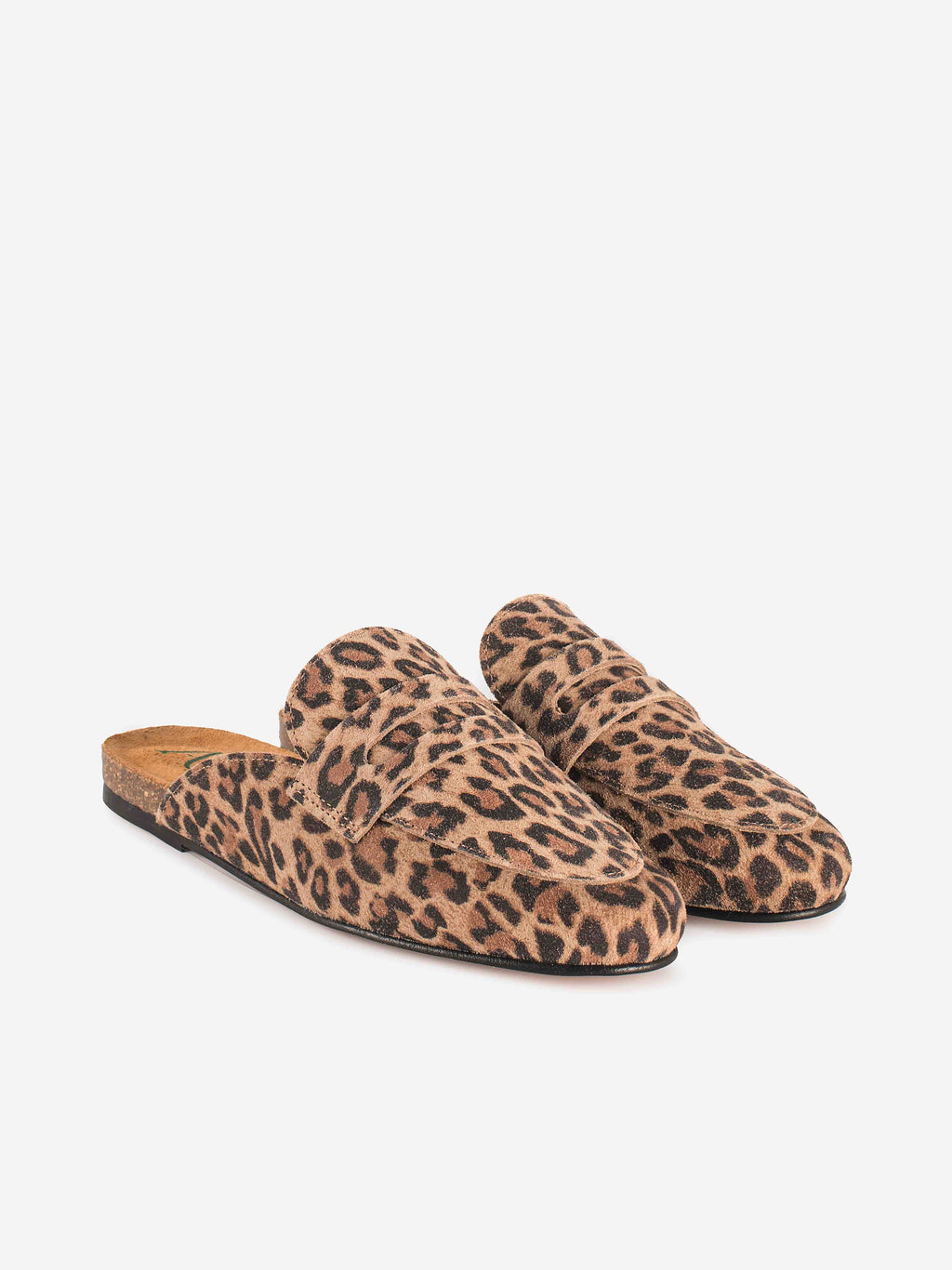 MULE LAUREN Serraje Leopardo
