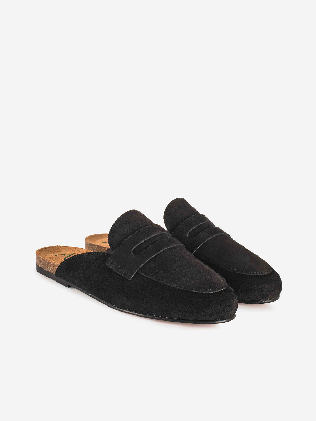MULE LAUREN Serraje Negro