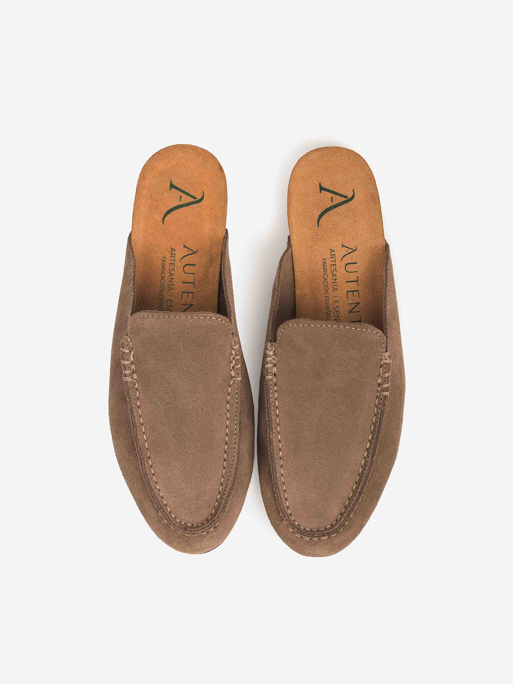 MULE CAROLYN SERRAJE Marron Oscuro