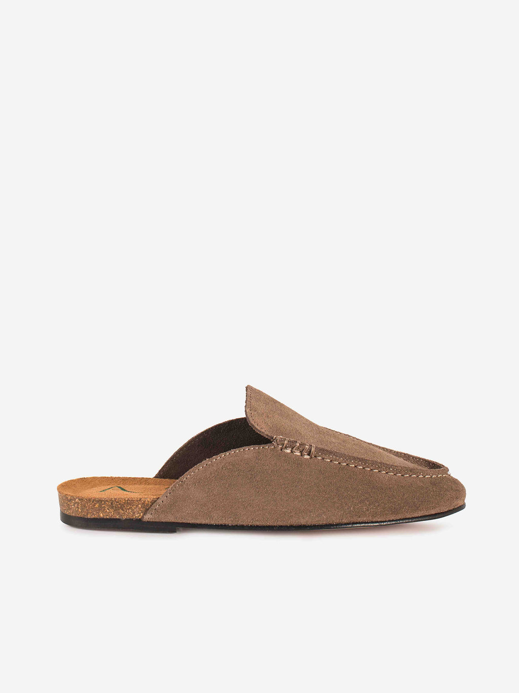 MULE CAROLYN SERRAJE Marron Oscuro