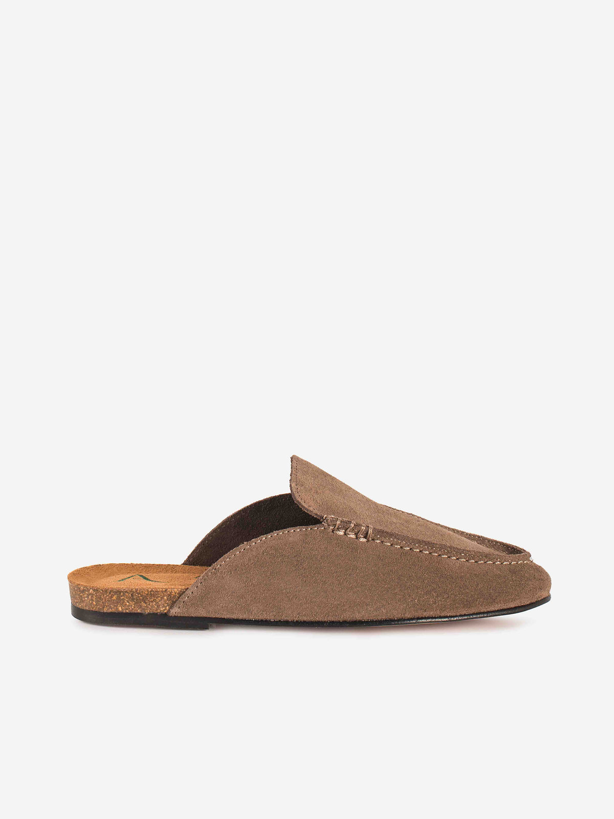 MULE CAROLYN SERRAJE Marron Oscuro